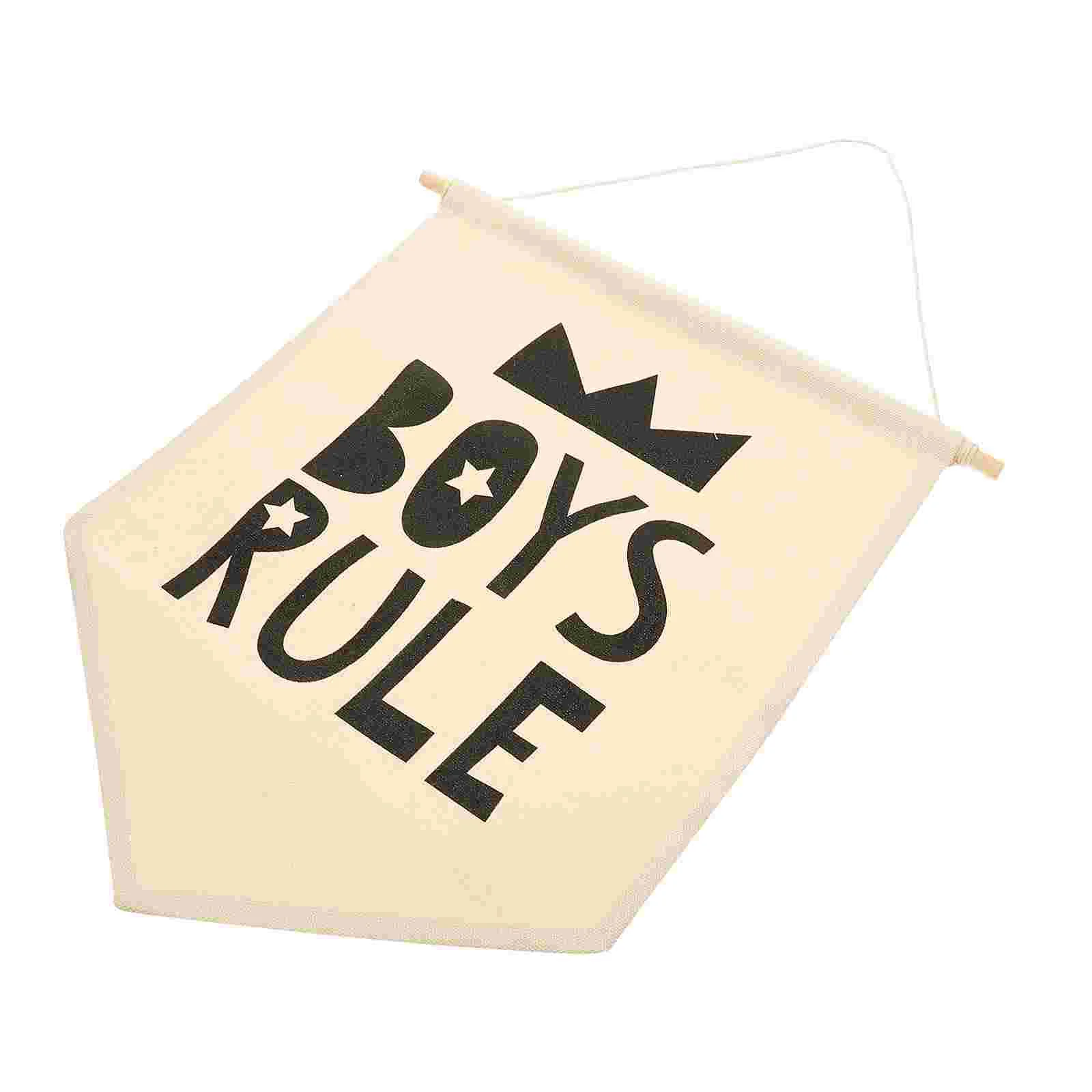 

Wall Canvas Hanging Banner Tapestry Flag Decor Alphabet Nursery Room Banners Display Sign Flags Kids Background Hanger