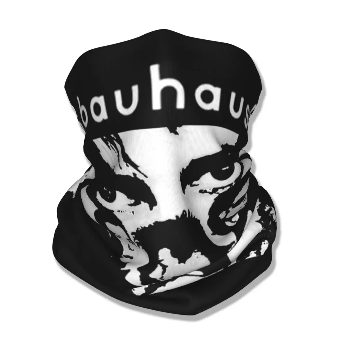 Bauhaus Готическая бандана в стиле рок шейный платок с принтом волшебный шарф теплый