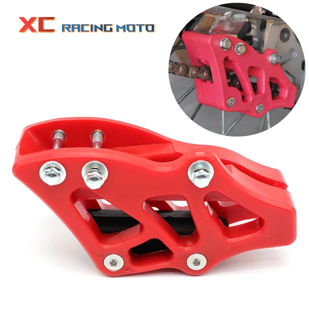 

Motorcycle Red Plastic Chain Guide For Honda CR CRF 125R 250R 250X 450R 450X CR125R CR250R CRF250R CRF250X CRF450R CRF450X 2020