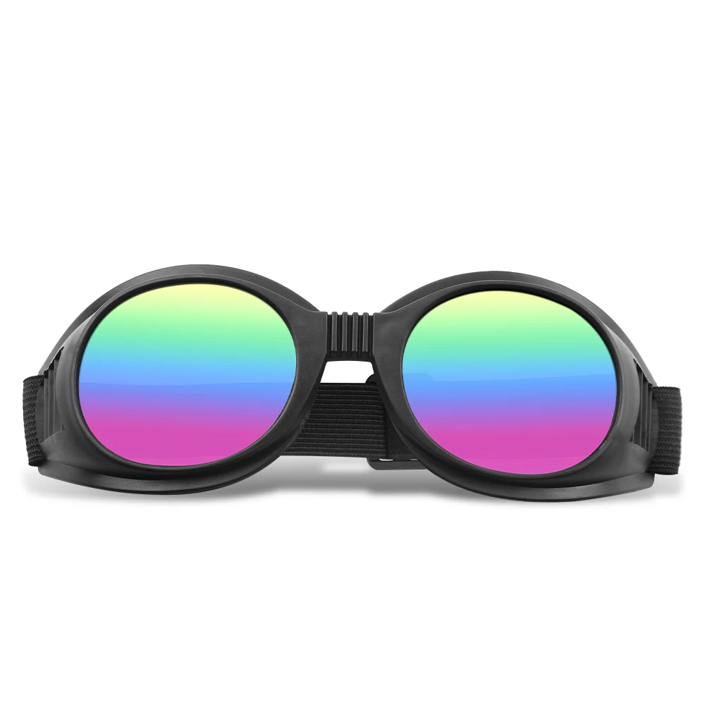 

Мотоциклетные очки, противоскользящие ветрозащитные ретро-очки для мотокросса, шлема, квадроцикла, езды по бездорожью