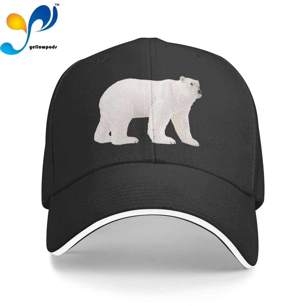 

Unisex Cotton Cap For Women Men Gorgeously Polar Bear Fashion Baseball Cap Adjustable Outdoor Streetwear Hat
