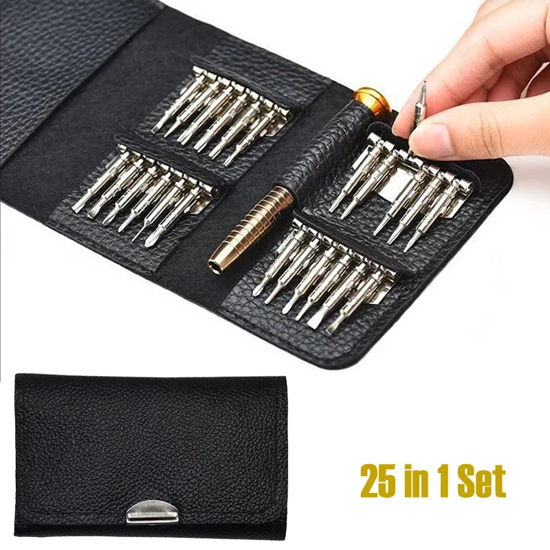 Набор отверток 25-в-1 комбинированный кошелек в стиле сотового телефона компьютер
