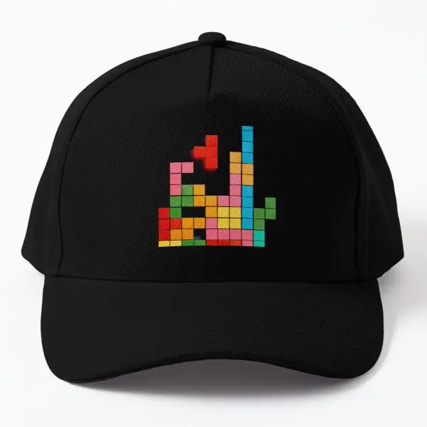 

Бейсбольная кепка Tetris, Черная кепка, однотонная женская уличная Солнцезащитная спортивная мужская весенняя Летняя Повседневная рыба в сти...