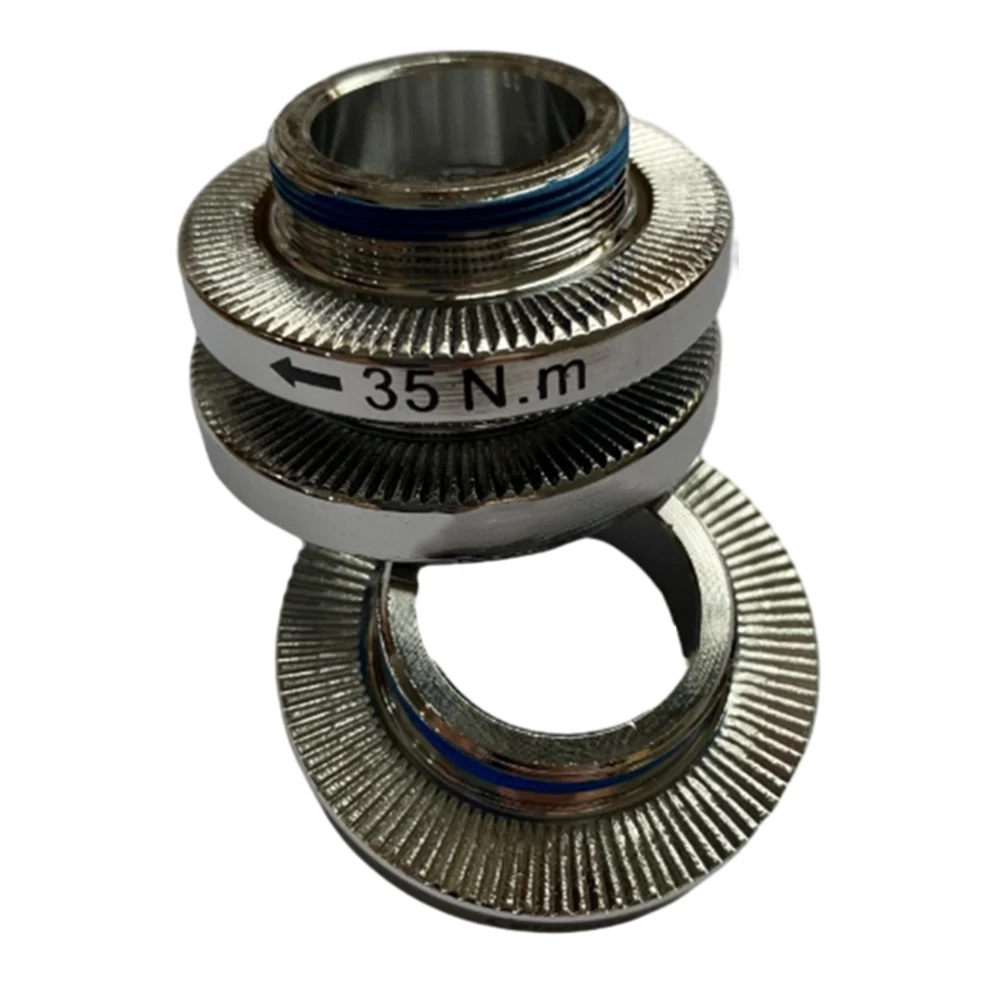 

Electric Bike Part Motor Screw Nut Silver Sporting Crankset Cycling Easy Install For BAFANG M200 M300 M400 Brand New