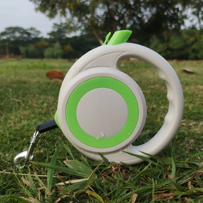 

New Type Dog Retractable Tractor for Small Medium Sized Dogs: Anti Sudden Running Traction Belt PC Nylon 5M Rope Belt