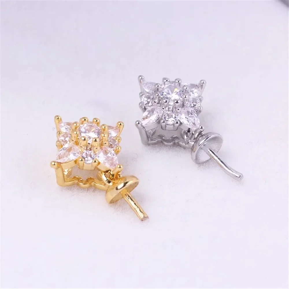 19 стилей шпильки с половиной отверстия бусины торцевые заглушки верхняя