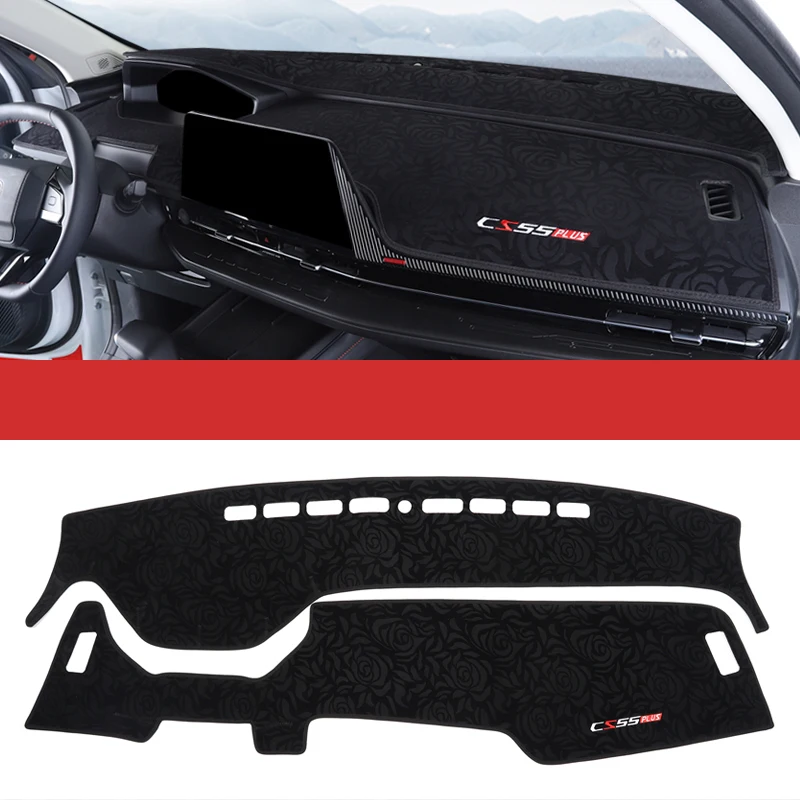 

Для Changan UNI-S CS55PLUS Рестайлинг 2024, автомобильный коврик для приборной панели, коврик для приборной панели, солнцезащитный козырек, ковер для приборной панели, автоаксессуары