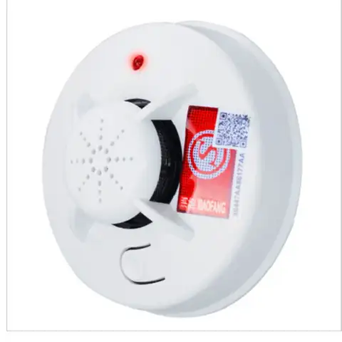 The battery for smoke detector works on smoke, detecting 360 ° for the house, hotel