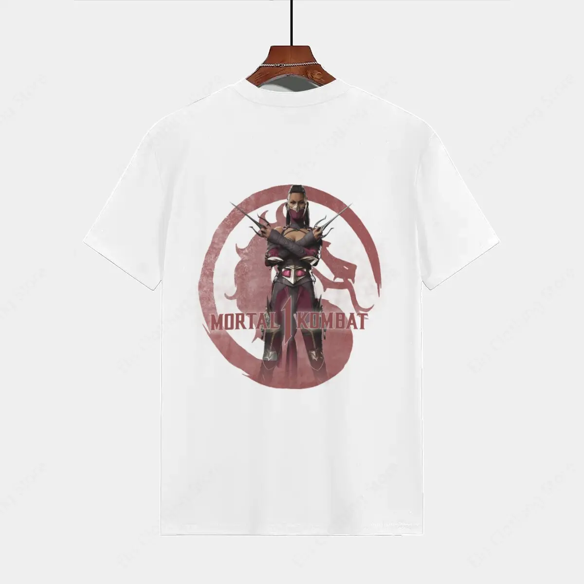 Футболки Mileena Mortal 1 Kombat Outworld Legacy мужские и женские повседневные футболки унисекс