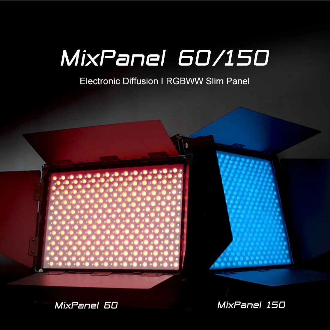 Nanlite MixPanel 60 150 RGBWW RGB Светодиодная панель Вт Студийное освещение для фотосъемки CCT