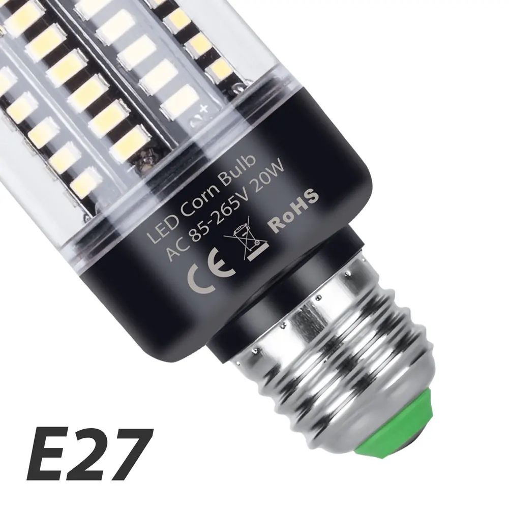 

Светодиодная лампа-кукуруза Epistar E27/E14 3.5-20 Вт для дома