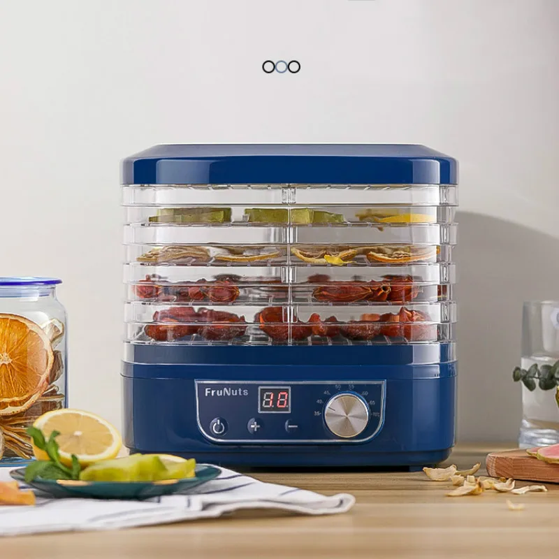

Dried Fruit Vegetables Herb Meat Machine Household MINI Food Dehydrator Pet Meat Dehydrated 5 trays Snacks Air Dryer EU