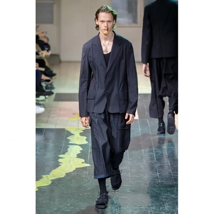 

casual Men's pants, skirt and trousers show off style customized Harem Pants loose and fashionable for young men and young peopl