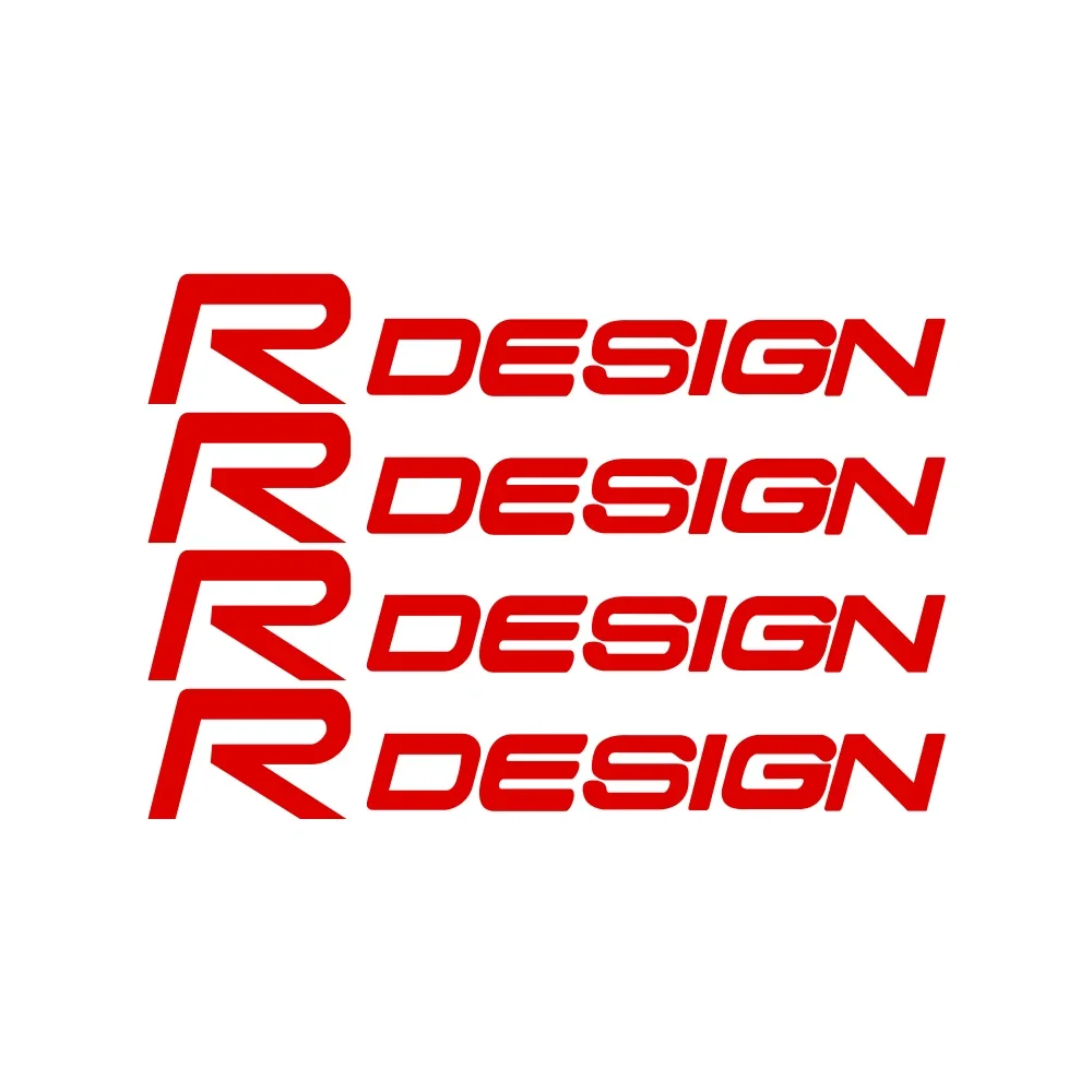 

4 шт. светоотражающие автомобильные диски, наклейки на кузов, декоративные наклейки для Volvo R Design Xc60 S60 V40 V50 V60 Xc90 S40 S80 C30