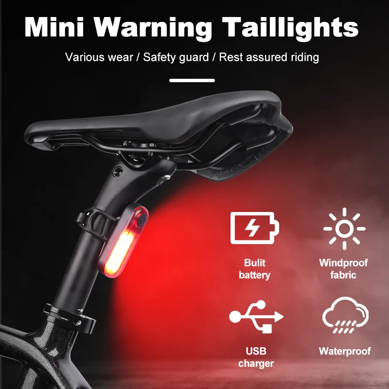Многофункциональный интеллектуальный задний фонарь X-TIGER Red White Light 240 °