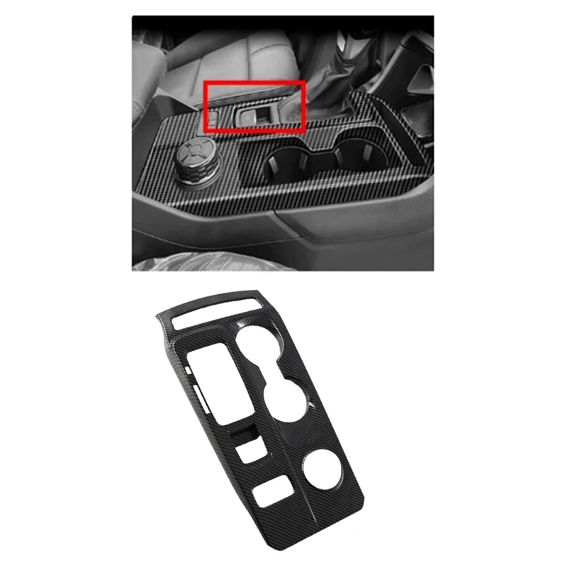 Автомобильная Центральная панель переключения передач отделка панели наклейки