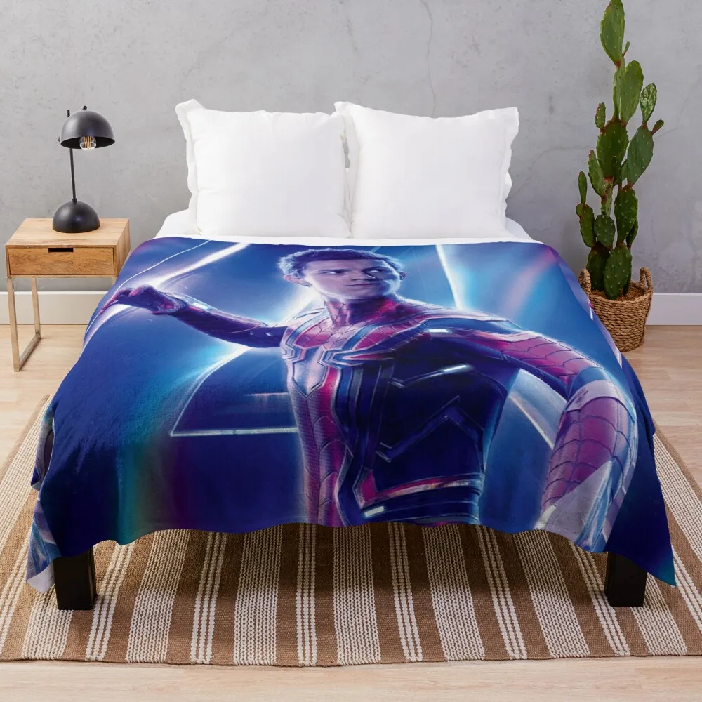 

Tom Holland Chunky Knit Sublimation Flannel Faux Fur White Fresh Throw Blankets