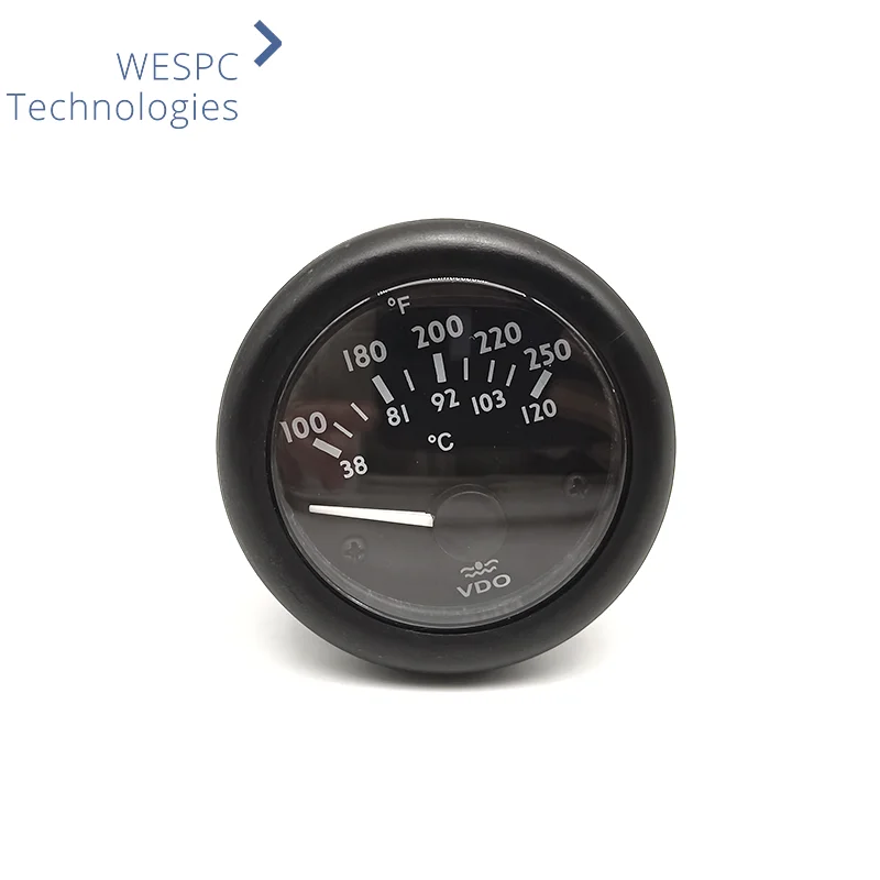 VDO Датчик температуры воды 38 ~ 120C термометр 24 в 52 мм дизельный генератор запчасти