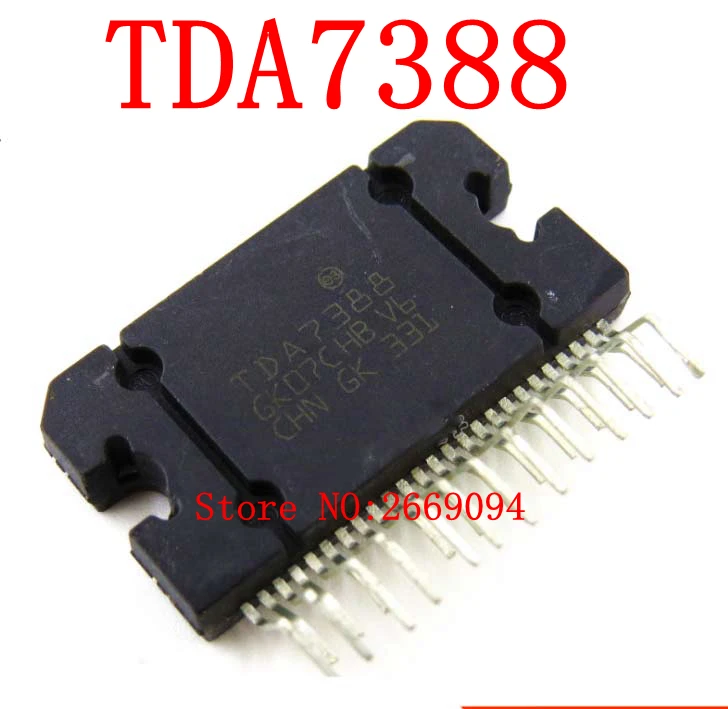 

10pcs /20pcs /50pcs TDA7388 TDA7388A Car audio power amplifier chip ZIP-25