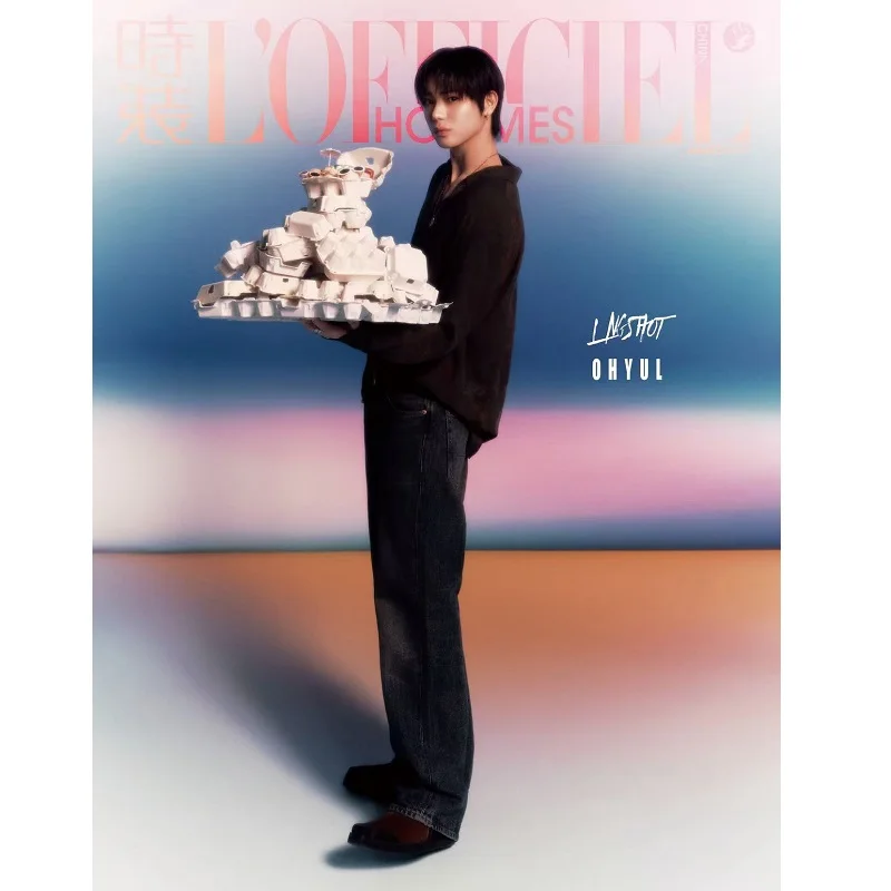 Фото Журнал LNGSHOT L'OFFICIEL HOMMES, Китай, май 2026, полный комплект, коллекционный журнал о корейских бой-групах с фотокарточками №3