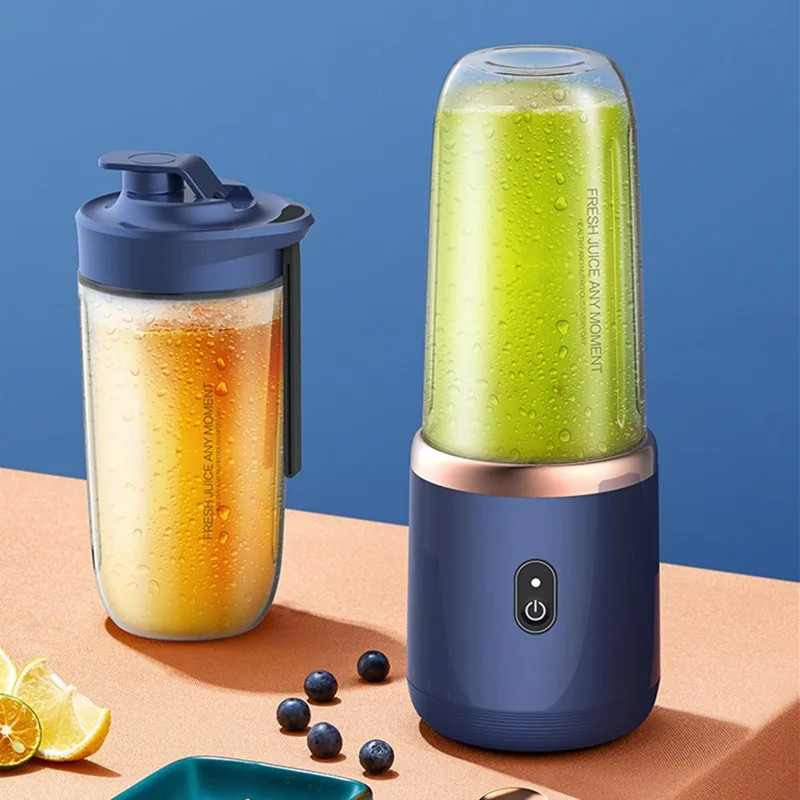

Portable Juicer Cup Juicer Fruit Juice Cup Automatic Small Electric Juicer Smoothie Blender Cup Food Processor