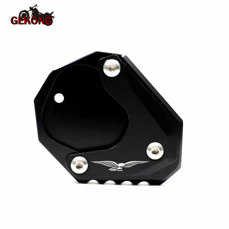 

Подставка для мотоцикла MOTO GUZZI V85TT V85 TT V85 TT 2020-2023, боковая подставка для ног с ЧПУ, удлинитель, увеличительная пластина, аксессуары