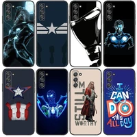 iron man spiderman phone cover hull for samsung galaxy s6 s7 s8 s9 s10e s20 s21 s5 s30 plus s20 fe 5g lite ultra edge