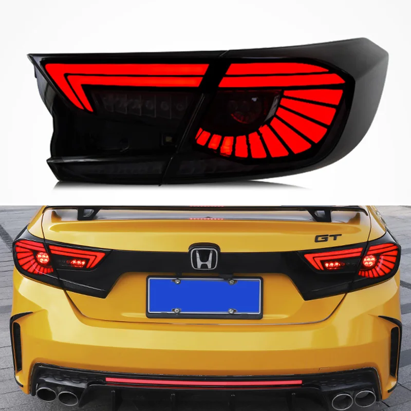 

LED Car Taillight For Honda Accord 2020 2021 2022 Tail Lamp Brake Reverse Rear Fog Lights Dynamic Turn Signal