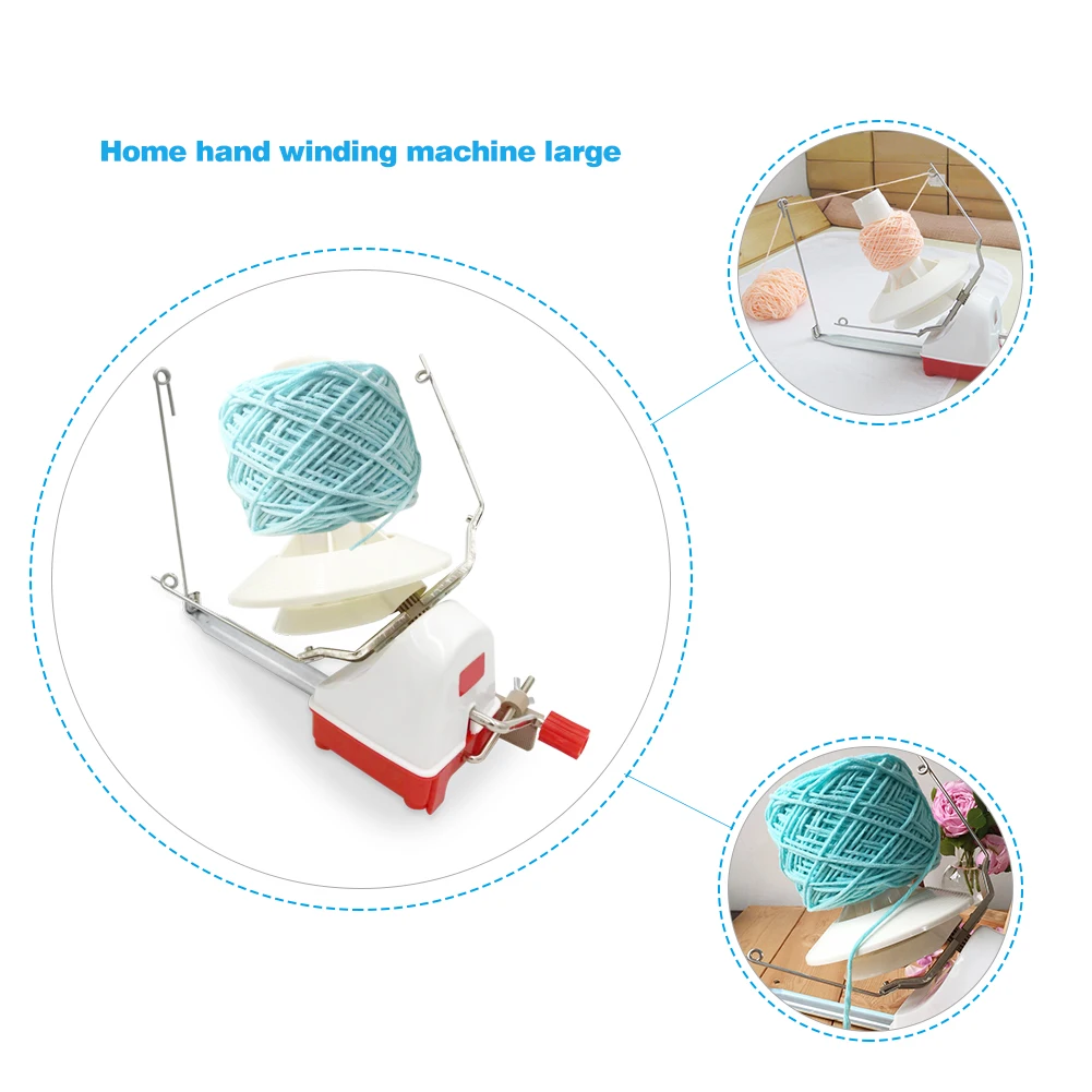 Ручное управление свитшот пряжа бытовая шерстяная катушка держатель после