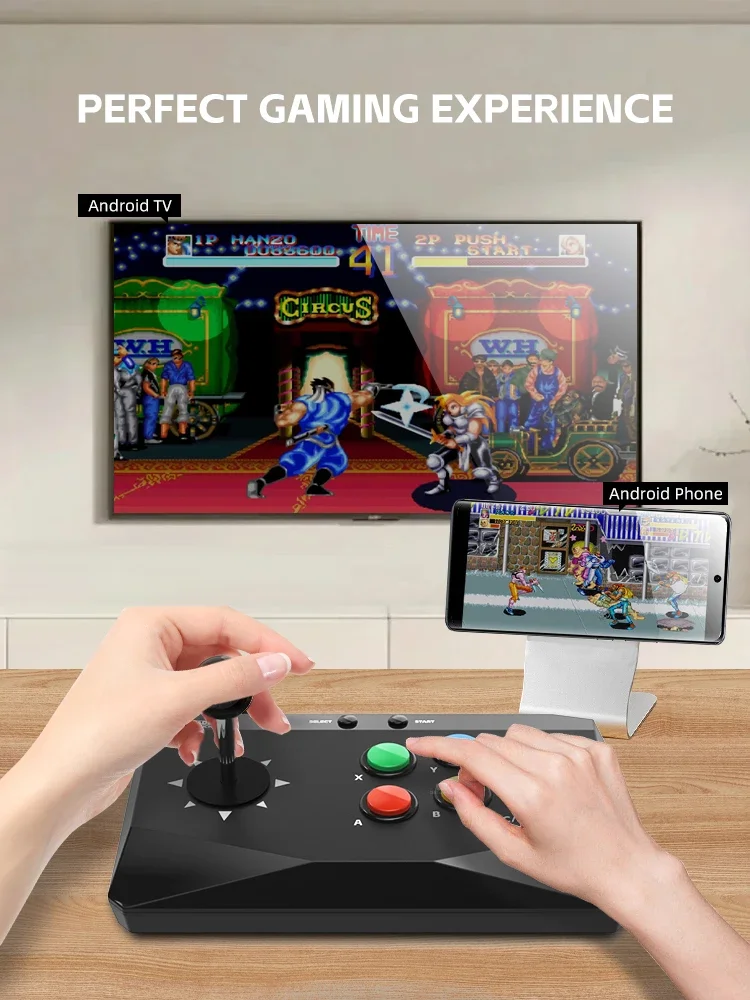 DATA FROG Y3 аркадная игровая консоль 4K с игровой аркадной клавиатурой 20000 встроенных