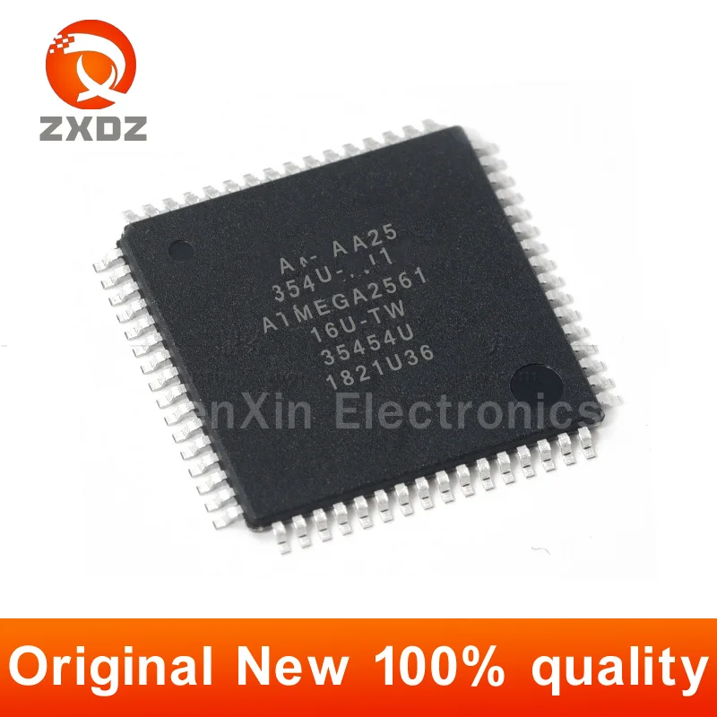 

ATMEGA2561-16AU encapsulated TQFP-64 embedded 8-bit microcontroller MCU semiconductor IC is new