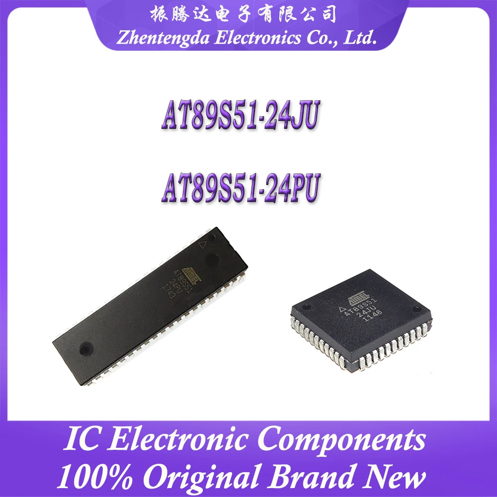 

AT89S51-24JU AT89S51-24PU AT89S51-24 AT89S51 AT89S AT89 AT IC MCU Chip