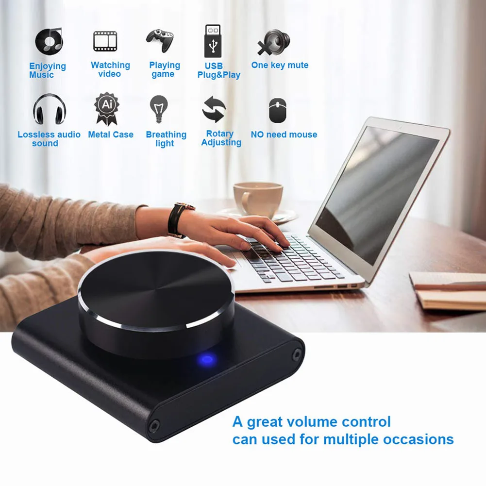 

Usb Computer Volume Regulator Adjusting Audio Tone Controller Pc Amplifier Speaker Controller Line Controller Board