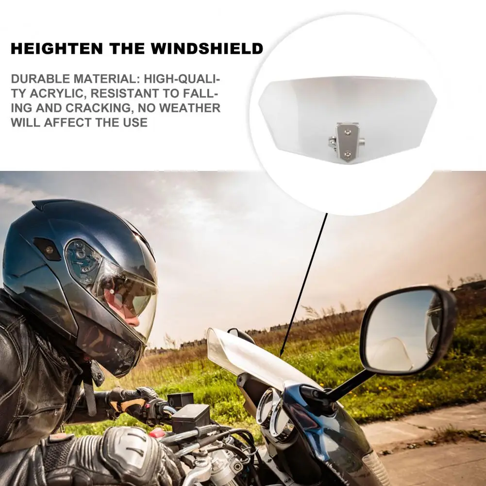 

Регулируемый модифицированный спойлер-удлинитель для лобового стекла, ветровой экран для Benali TRK502, 1 комплект