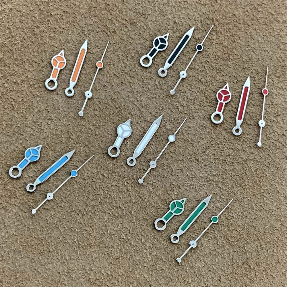 

Multi-Color Watch Hands Luminous Pointers Watch Accessories for NH35/36/4R/7S Movement