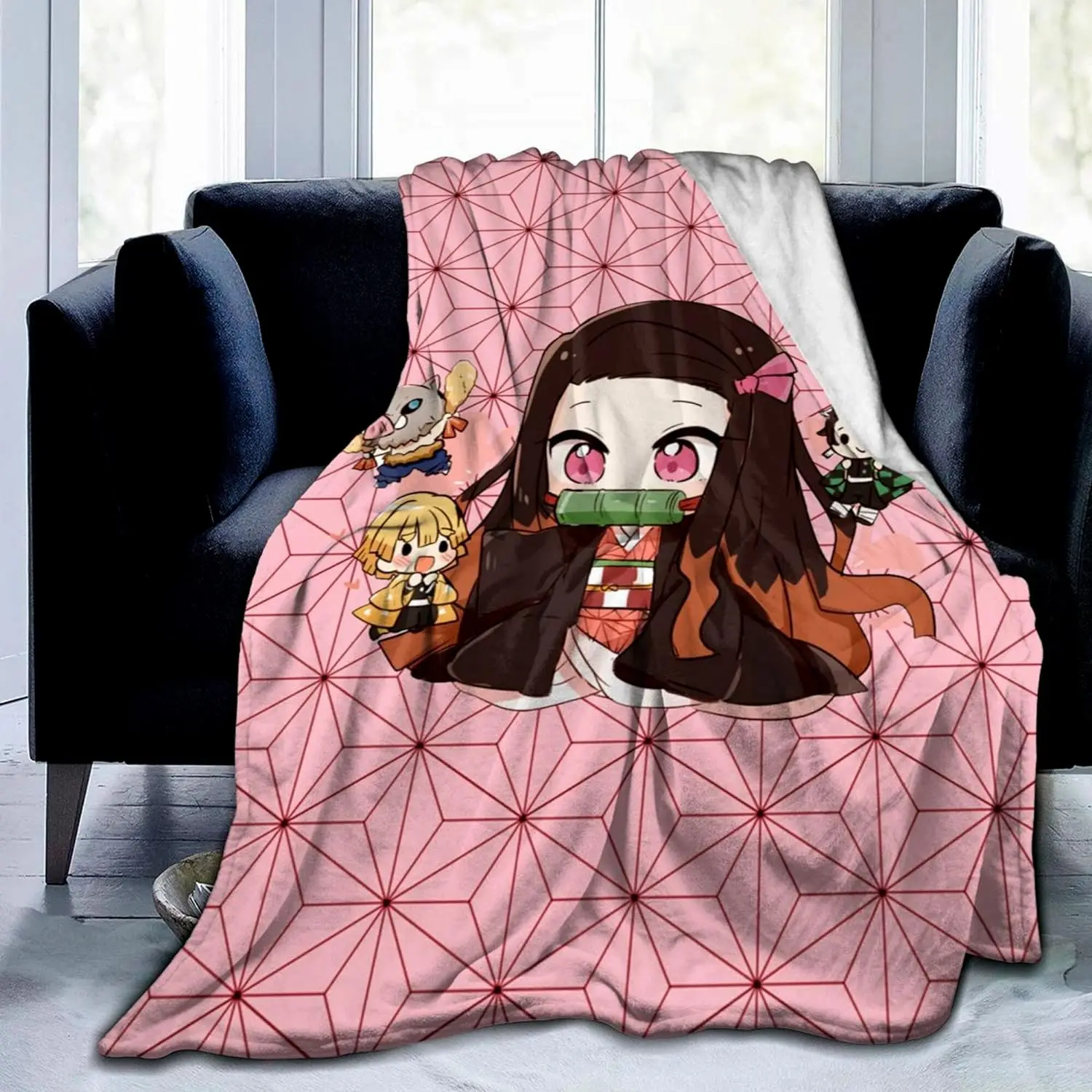 

Anime Blanket Merch Ultra Soft Flannel Throw Blanket Warm Cozy Blanket Gifts for Kids Adults 50X40in Throw Blanket Picnic Travel