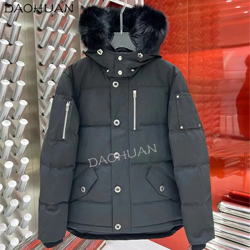 High Vrsion Sissors 06 мужское меховое джек Fx Canadian Mn's Prka Wrm Jcket