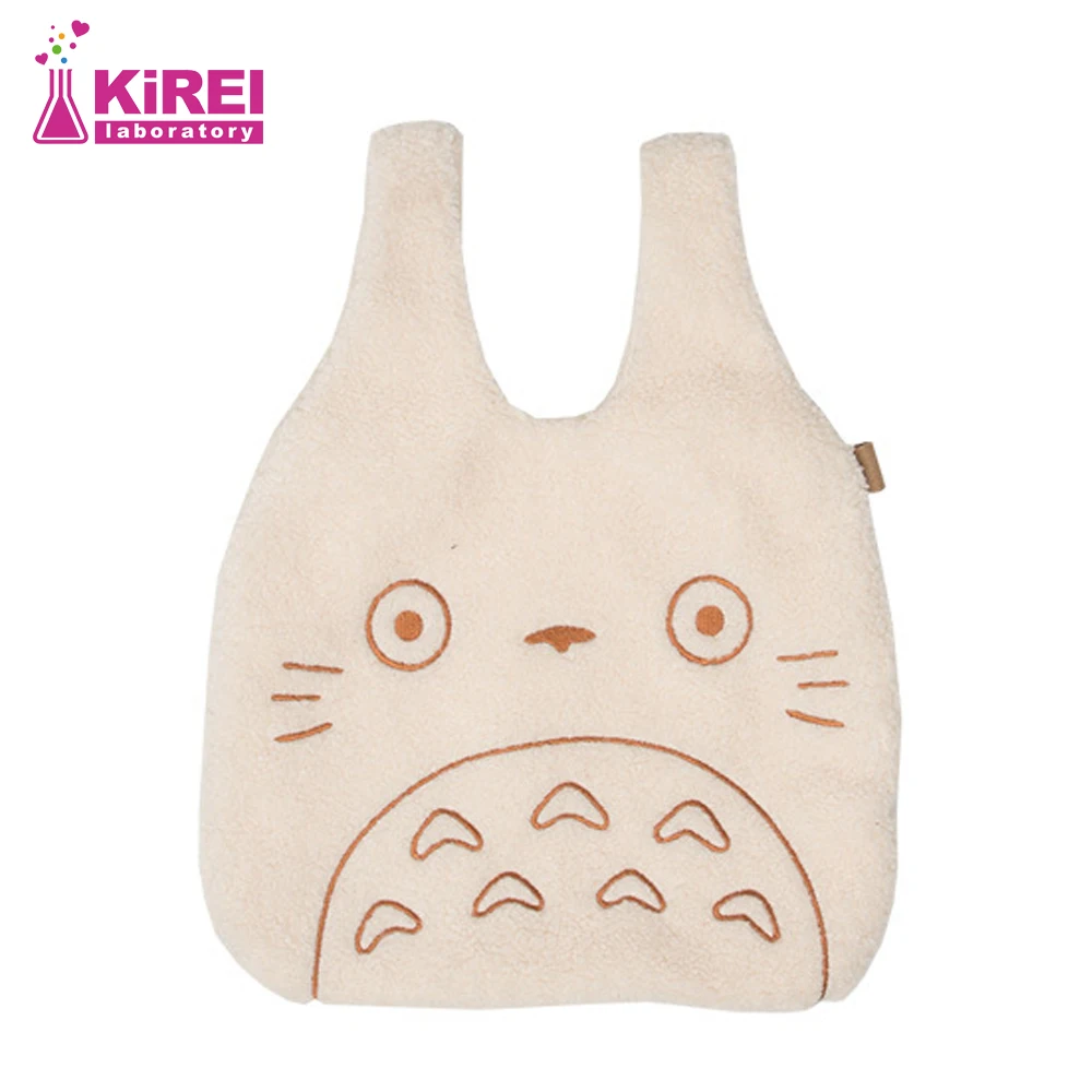 

Girls' cute cartoon plush corduroy handbag 2022 Women's new large capacity portable mobile phone wallet reusable shopping bag