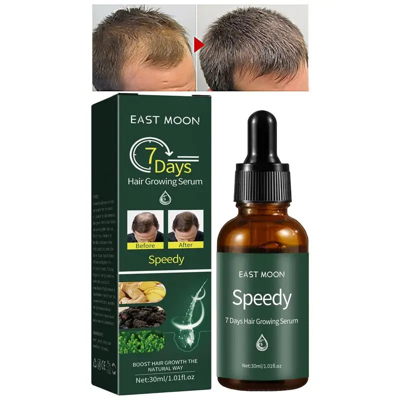 

30ml Hair Growth Serum Safe Plant Extracts Hair Regrowth Essence Anti Hair Fall Serum Repairs Damaged Hair For Men And Women