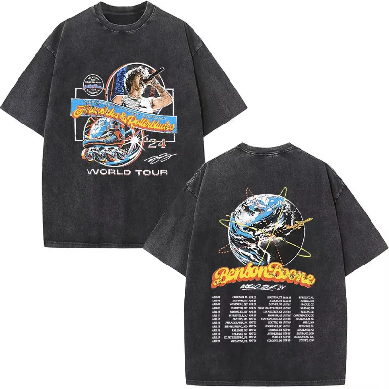 Vintage Washed T-shirts Maybe I'm Better Alone Benson Boone