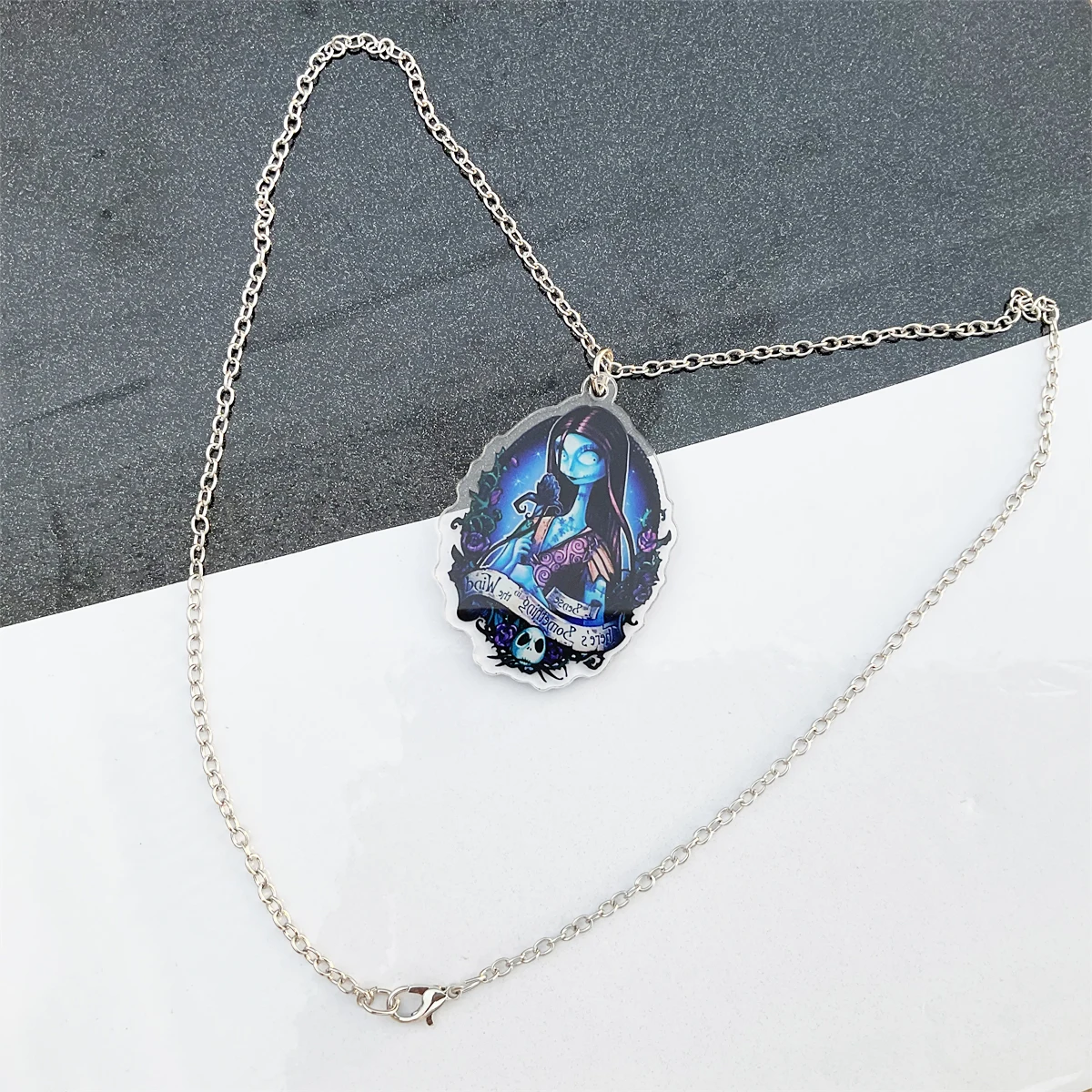 Exquisite Cartoon Acrylic Keychains Pendant Keyring Zinc Alloy Chain Bag Key Holder Women Children Jewelry Birthday Gifts