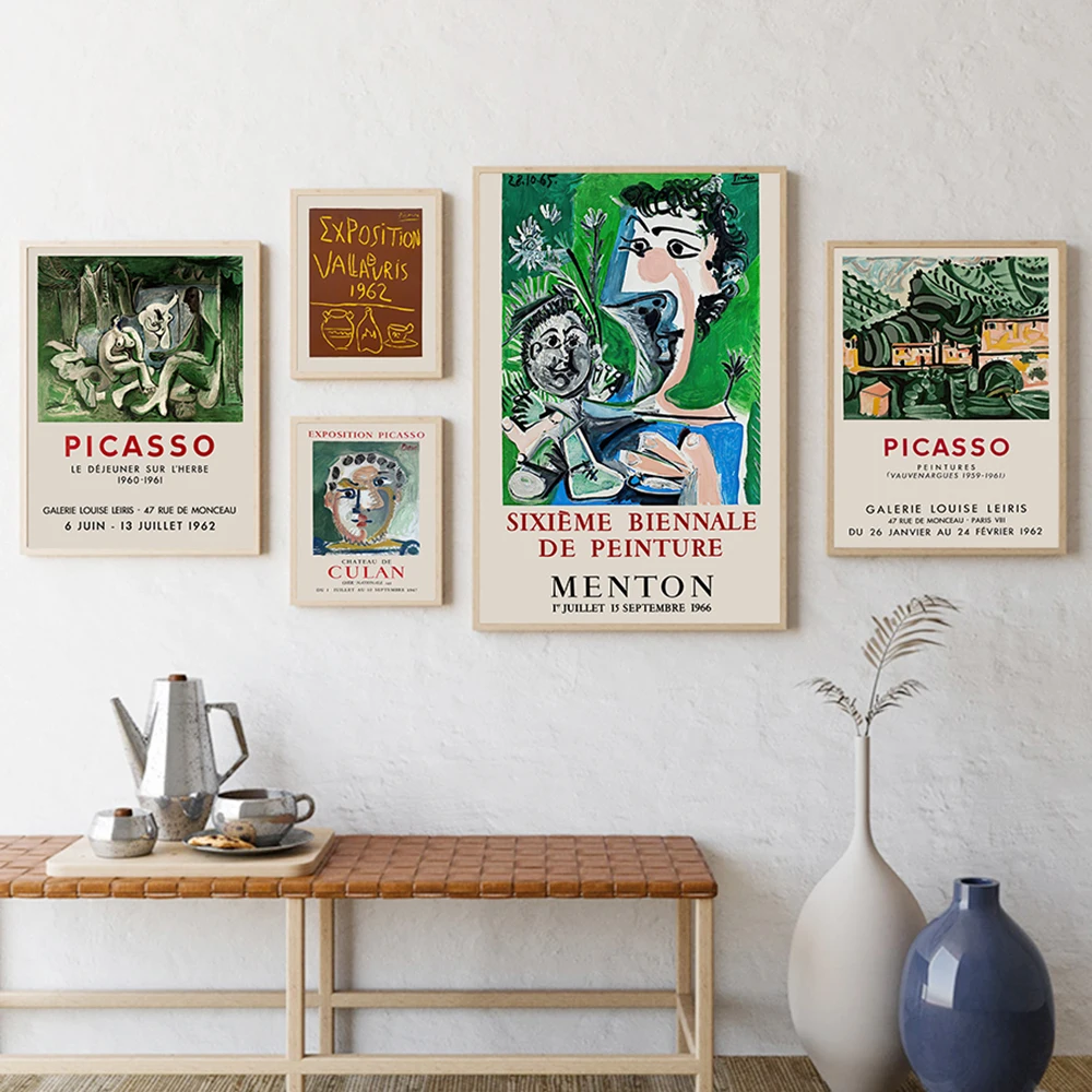 Скандинавские плакаты с изображением Пабло Пикассо вальлауриса черепа сельской