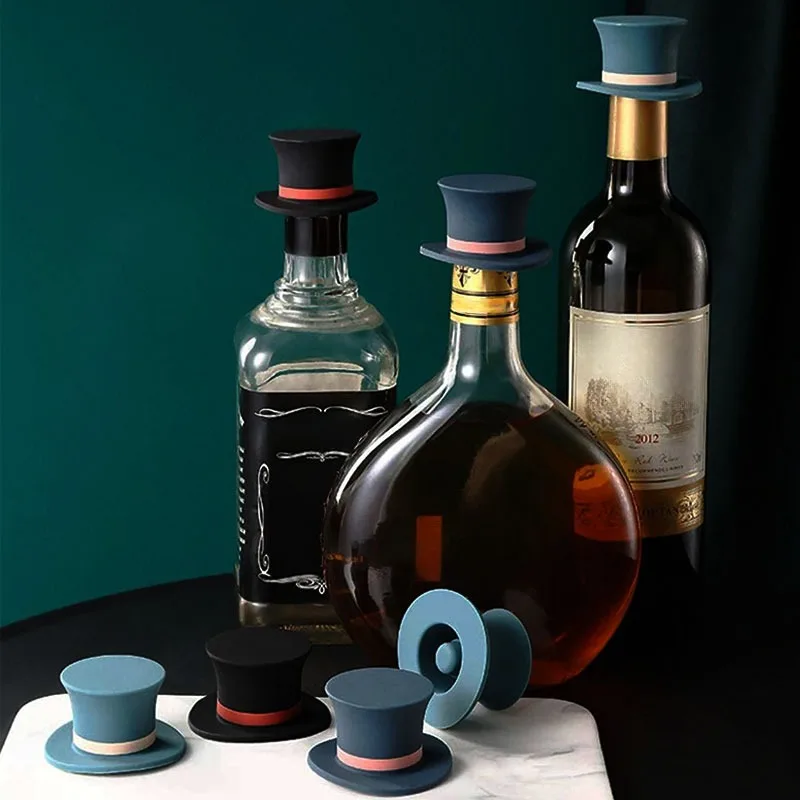 1 шт. Силиконовый колпачок для бутылки вина