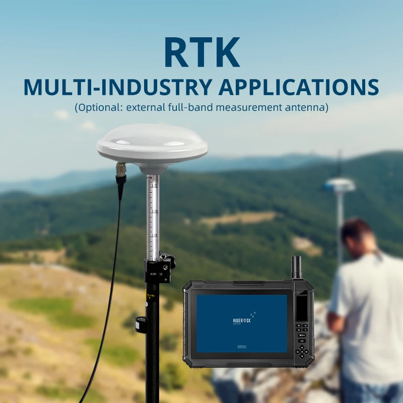 

HUGEROCK T101KF Handheld RTK GPS Antenna Rugged Tablet 10 Inch Android Ip65 industrial