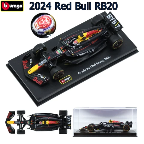 Burago 1/43 Red Bull RB20 с шлемом