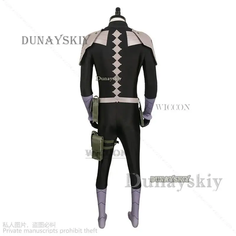 Костюм для косплея Kaiju No.8 из аниме Игра одежда униформа боевое платье комбинезон