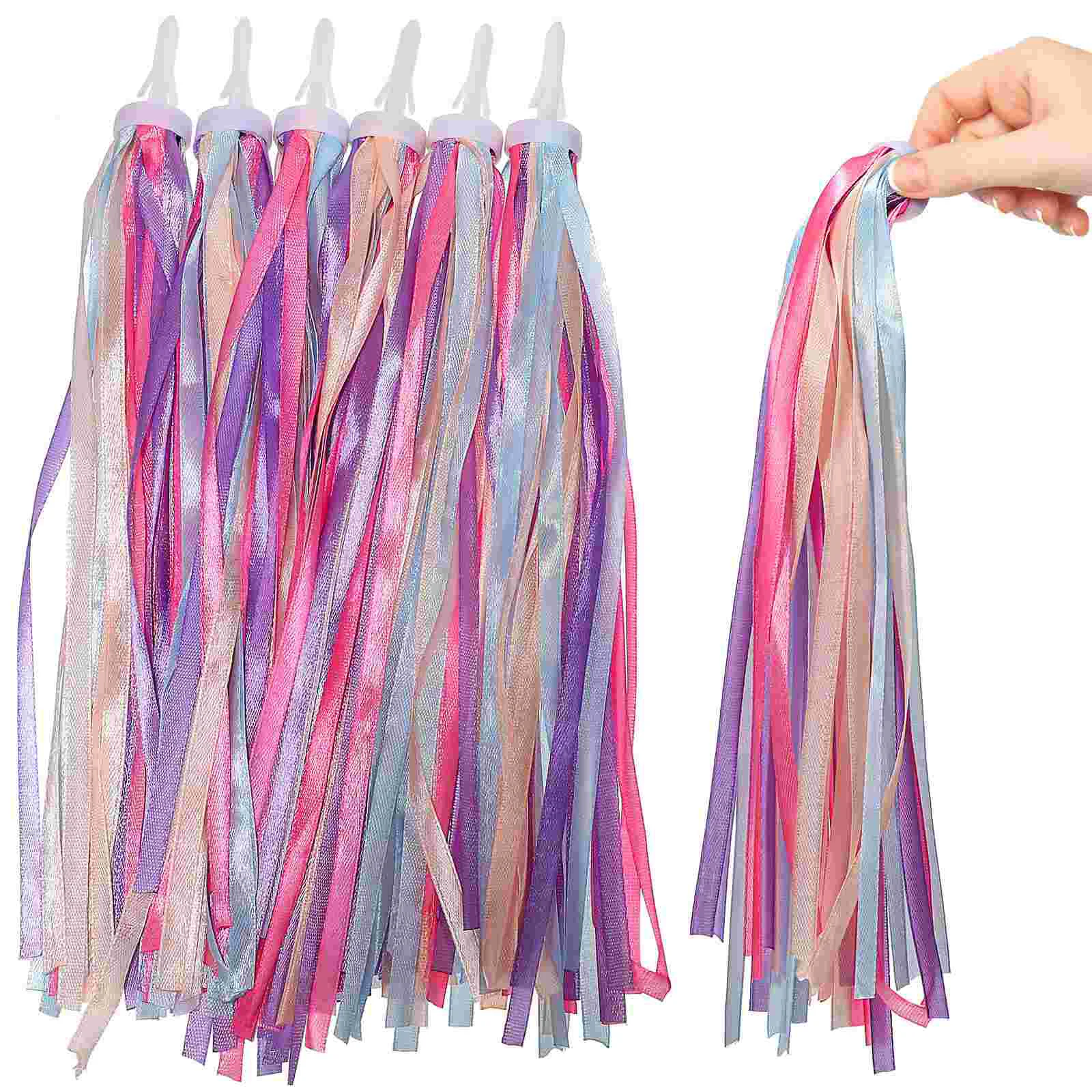 

Bike Streamers Tassels Handlebar Streamers Bike Ribbons Scooter Accessories For Kids Girls Boys