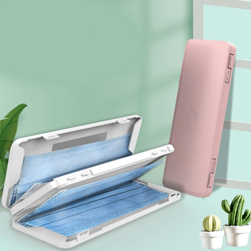 

Двойная коробка для хранения маски, одноразовый пылезащитный органайзер для маски, держатель, контейнер для повязок, Временная папка для хр...