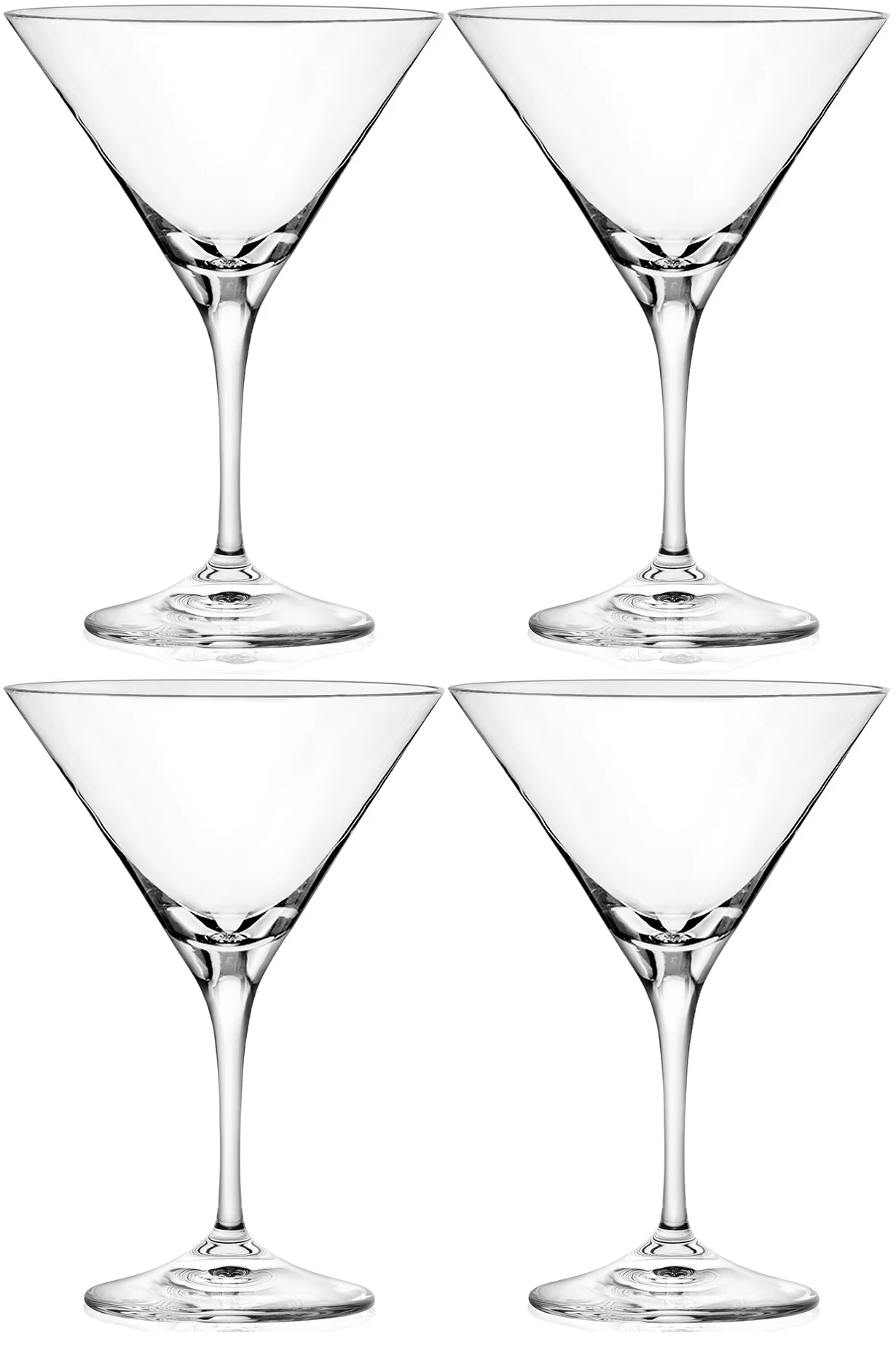 

4-Piece Crystal Glass Drinkware Set (Invino Martini [12 oz])