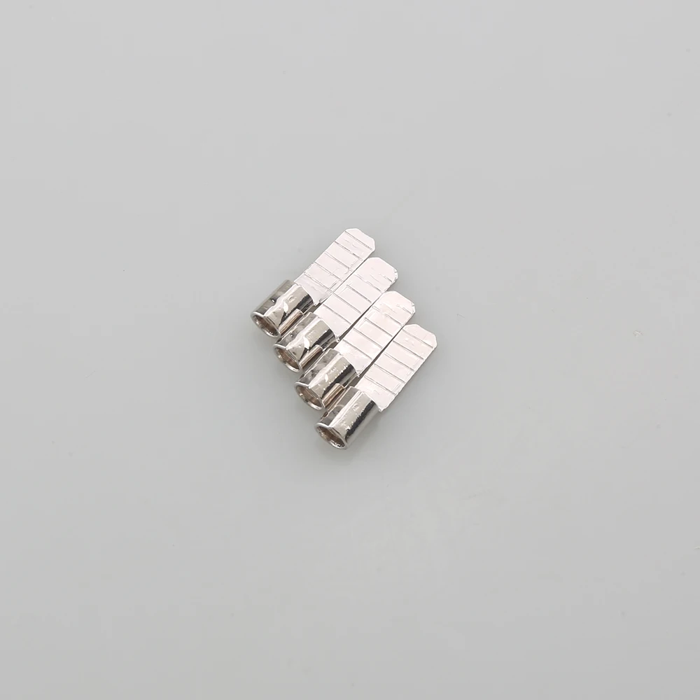 

6pcs Gold Plated C45-4 C45-6 C45-10 C45-16 square insert DZ47 open pin shaped copper solder joint nose cold pressed End
